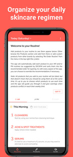 अपने दैनिक स्किनकेयर रेजिमेन का आयोजन करें